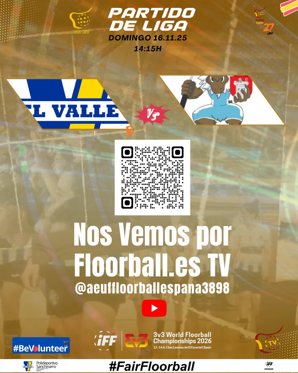 AEUF FLOORBALL ESPAÑA tweet media