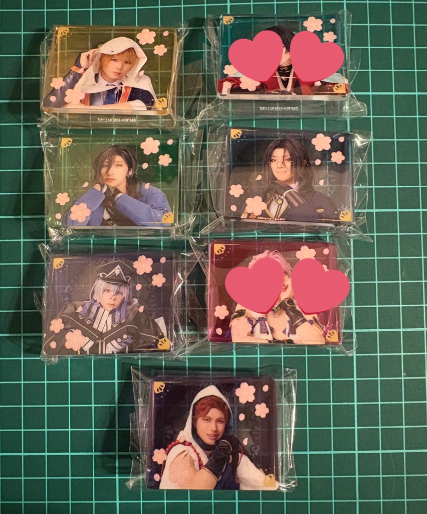 ミュージカル刀剣乱舞 乱舞博覧会 感謝札 アクリルメモスタンド山姥切