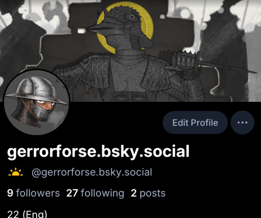 GerrorForSe's tweet image. Yo guys I created bluesky account!
Will try to post everywhere so you won’t be able to hide from me