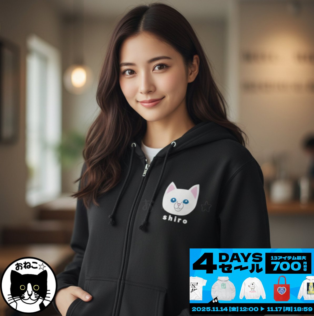 SUZURI さんで #4DAYSセール 開催中！ ￣￣￣￣￣￣￣￣￣￣￣ 🛍️13