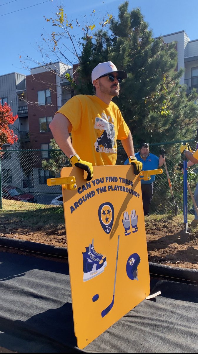 1025TheGame's tweet image. KABOOM! This is how we do it 🙌🏻 thank you @PredsFoundation &amp;amp; @kaboom for all the amazing things you do for our Smashville community 🫶 we loved being part of this again this year and can’t wait till the next one! #Smashville