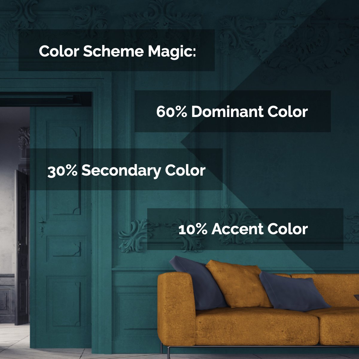 carlynl's tweet image. How much do you know about the color theory?

In color theory, a color scheme is the choice of colors used in various artistic and design contexts.  🎨

#colorschememagic #designtip #dominantcolor #secondarycolor #accentcolor #protip