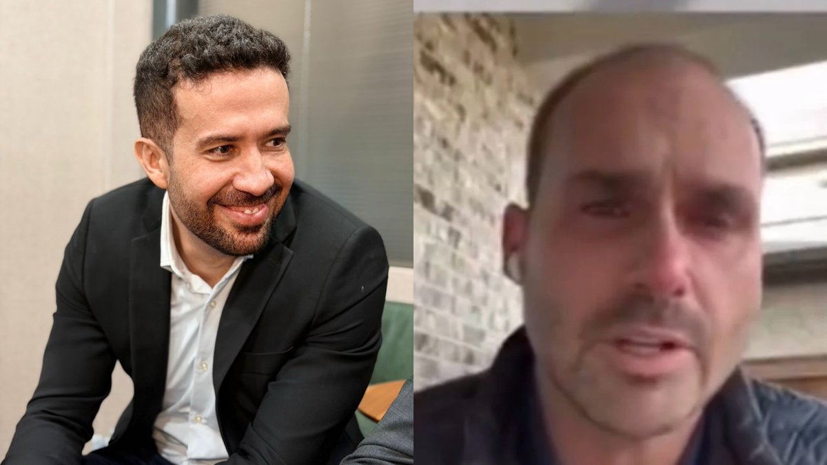 AndreJanonesMG's tweet image. Imagina a cara do Eduardo Bolsonaro vendo que, no dia que ele vira réu por conspirar contra o Brasil para livrar o bosta do pai dele da cadeia, o Trump resolve voltar atrás com as tarifas contra o Brasil 😂

As capotadas da terra plana são boas demais. Lembrando que o choro é…