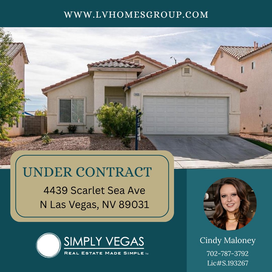 LVHomesGroup's tweet photo. 🏡Looking to Buy or Sell in Las Vegas 🎰

Cindy Maloney | Simply Vegas Real Estate
📲 702-787-3792
📧 cindyloulv@gmail.com
🌐 https://t.co/E0xWm6LoaY

#JustListed #VegasHomes #SimplyVegas #firsttimehomebuyer #lasvegasrealtor #realestateagent #homesinlasvegas #searchlasvegas https://t.co/GgSPXJO18O
