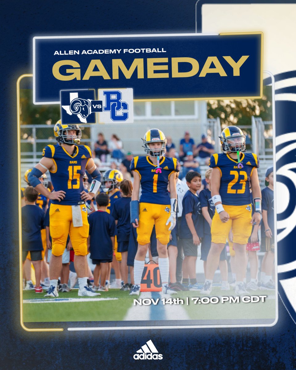 Allen Academy Rams Football tweet media
