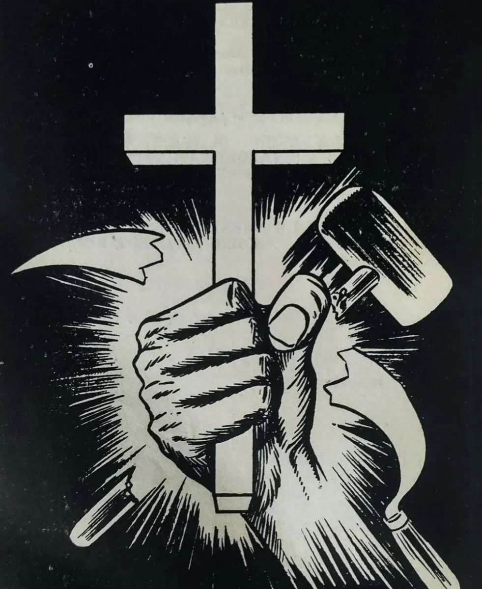 trad_west_'s tweet image. "Catholics who profess communism are excommunicated from the Christian faith and declared as apostates."

- Pope Pius XII (Decree Against Communism)