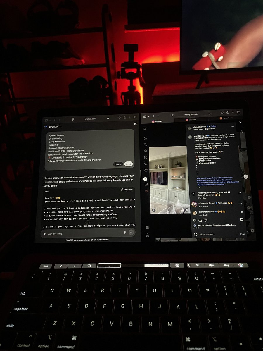 No response yet.
But then… we keep reaching out relentlessly.