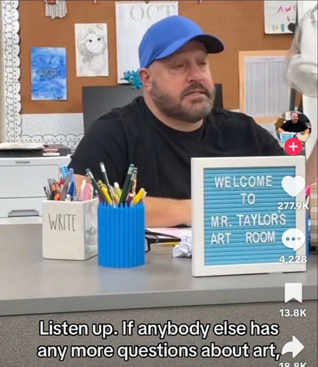fopminui's tweet image. In case anyone was wondering what Kevin James was up to, he’s currently playing a teacher named Matt Taylor on TikTok for…. Some reason? All of the comments are aware it’s Kevin James and he has replied to none of them lmfao