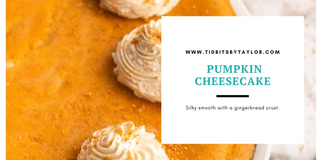 TaylorsTidbits's tweet photo. Say hello to your new favourite fall dessert: Pumpkin Cheesecake!
This recipe is ultra creamy, perfectly spiced, and so easy to make — no complicated water bath needed.
You’ll love:
✨ A buttery gingerbread crust
✨ A silky pumpkin filling

https://t.co/cprB9NRbb9 https://t.co/ar9KBaHiDg