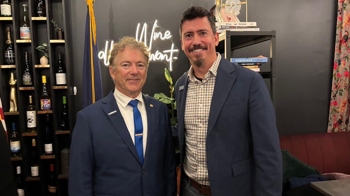 Cool seeing Dr Rand Paul again