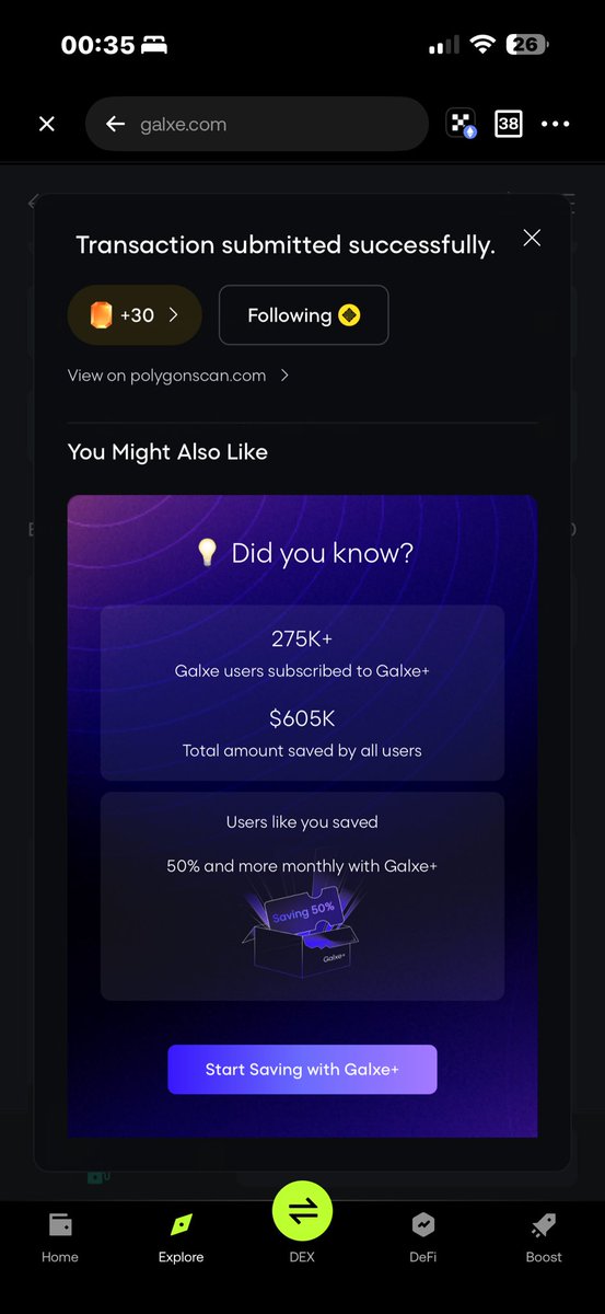 I just wrapped up the Colb Galxe quest and it feels good to be part of a project building real value onchain. The future of structured liquidity is here.
<a href="/ColbFinance/">Colb</a>
