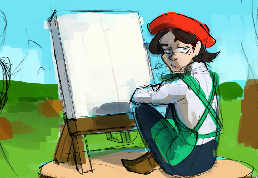 I hate drawing bgs I hate drawing bgs