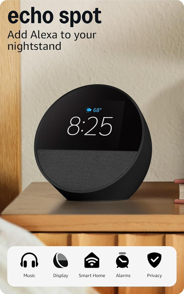 shivofferzone's tweet image. Amazon Echo Spot: Smart alarm, $79.99, Alexa-enabled convenience! #EchoSpot

sovrn.co/tnpprpw