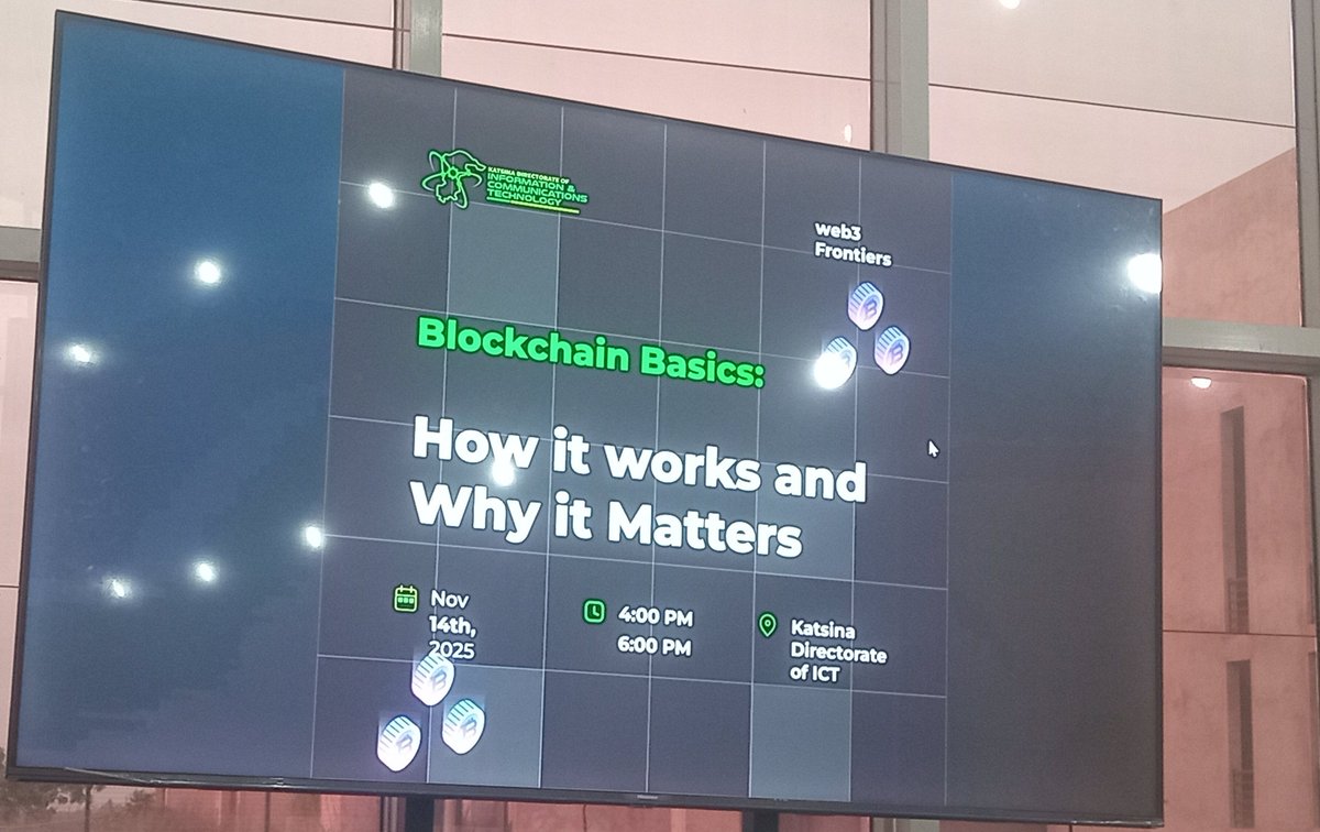 0xKarofi's tweet photo. Katsina is rising with big things coming your way soon.

Today's session was really educative, many things were discussed, Alphas were shared and most importantly, we are building the next generation of blockchain developers that will contribute massively to advancement of web3. https://t.co/0oCcLjNiBM