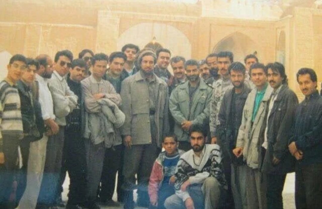 Qassem Soleimani avec le commandant Massoud pendant la guerre civile afghane, 1996.