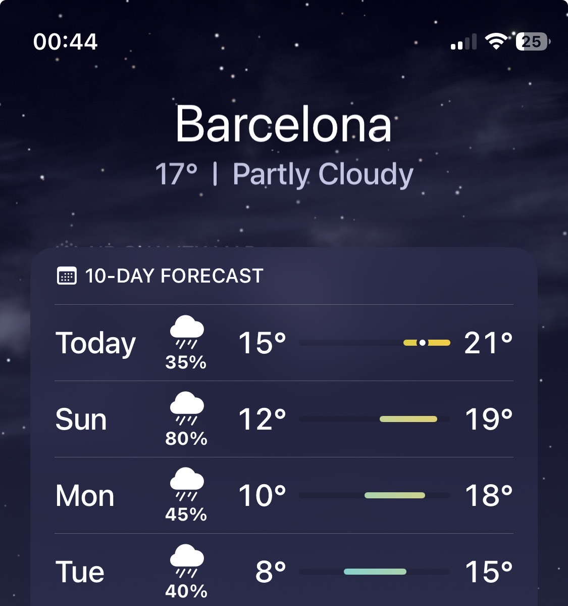 nah dog why does the UK weather follow me around