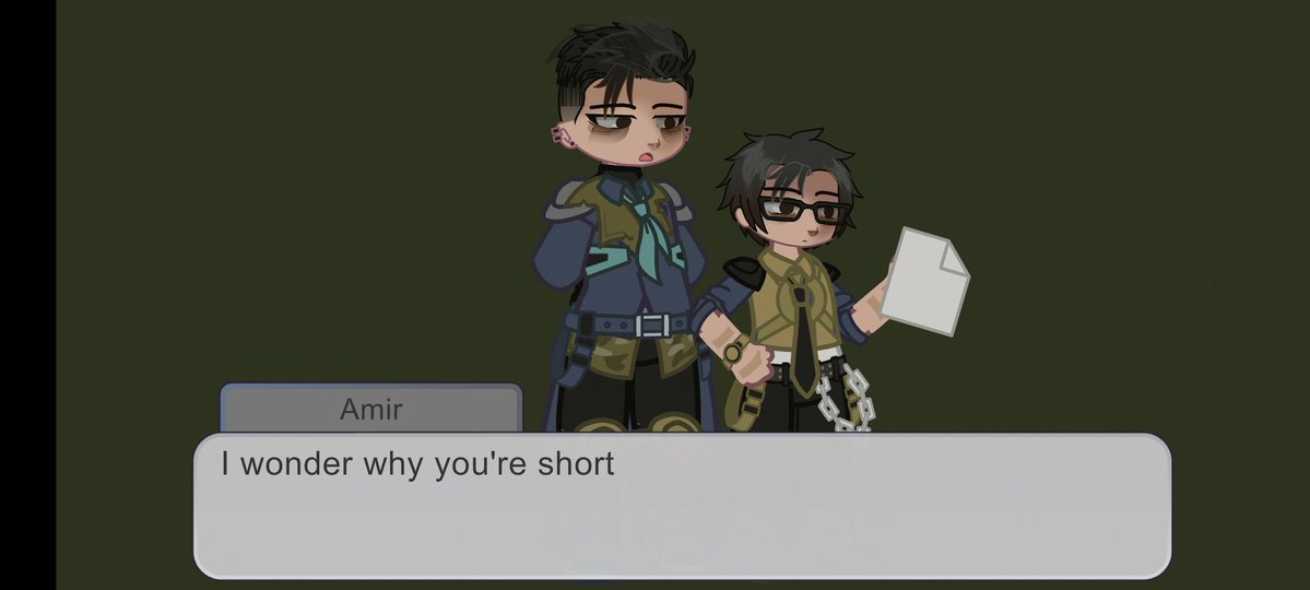 S0P4N123's tweet image. Amir being Amir.. #Eatm2 #gacha #ejenleon #ejenamir