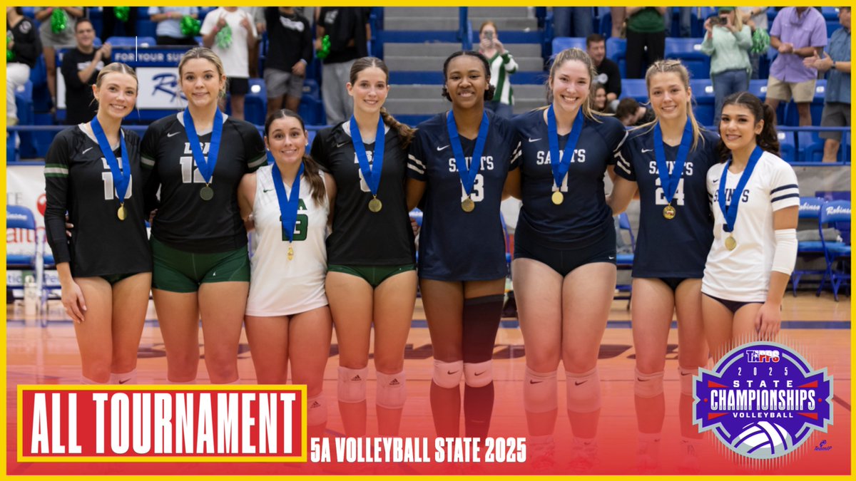 TAPPSvolleyball's tweet photo. 5A State All Tournament Team 🏐 https://t.co/XFLwZX0tup