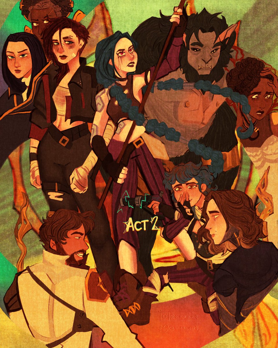 anaa_aart's tweet image. Act 2: A tale about finding 🍂

[#ArcaneSeason2 #arcanefanart]