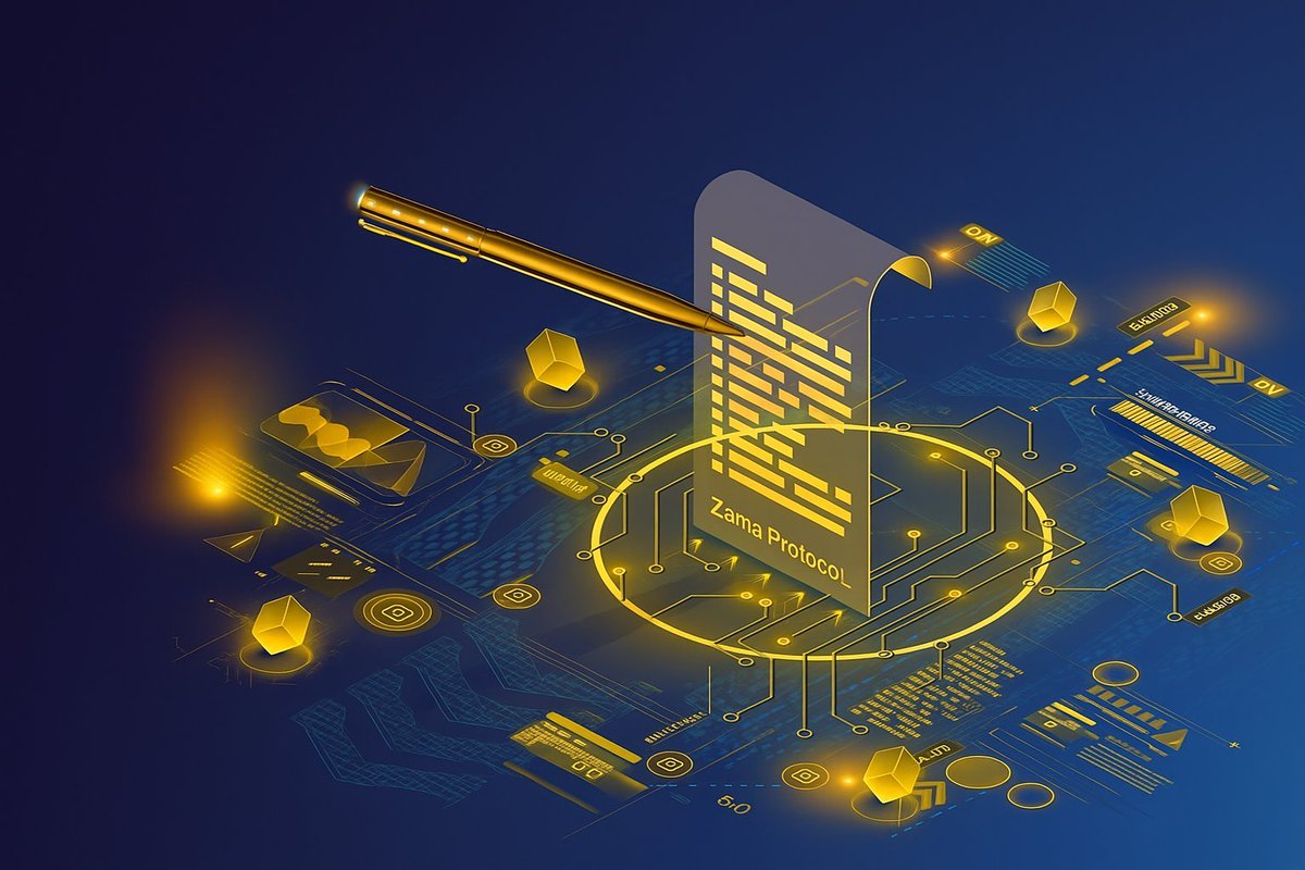 Abigaili9pf46d's tweet image. For the Zama protocol to operate reliably at a global scale, it needs a sustainable economic engine. And the $ZAMA token is precisely that engine. It powers protocol fees and staking, based on a mint-and-burn model, 100% of all fees are burned, while newly minted tokens are…