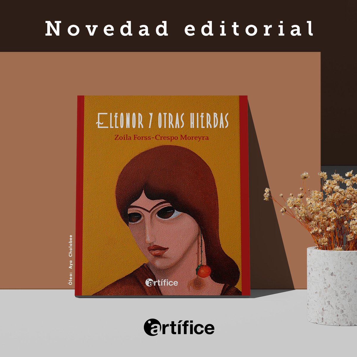 📖 Un viaje poético donde las raíces hablan y el misterio late en cada verso.

🌿 En “Eleonor y otras hierbas”, la poeta <a href="/ZoilaForss/">Zoila Forss-Crespo Moreyra</a> abraza el mito, la migración y el linaje para hablar sobre el origen, la memoria y el territorio con una voz profundamente humana.