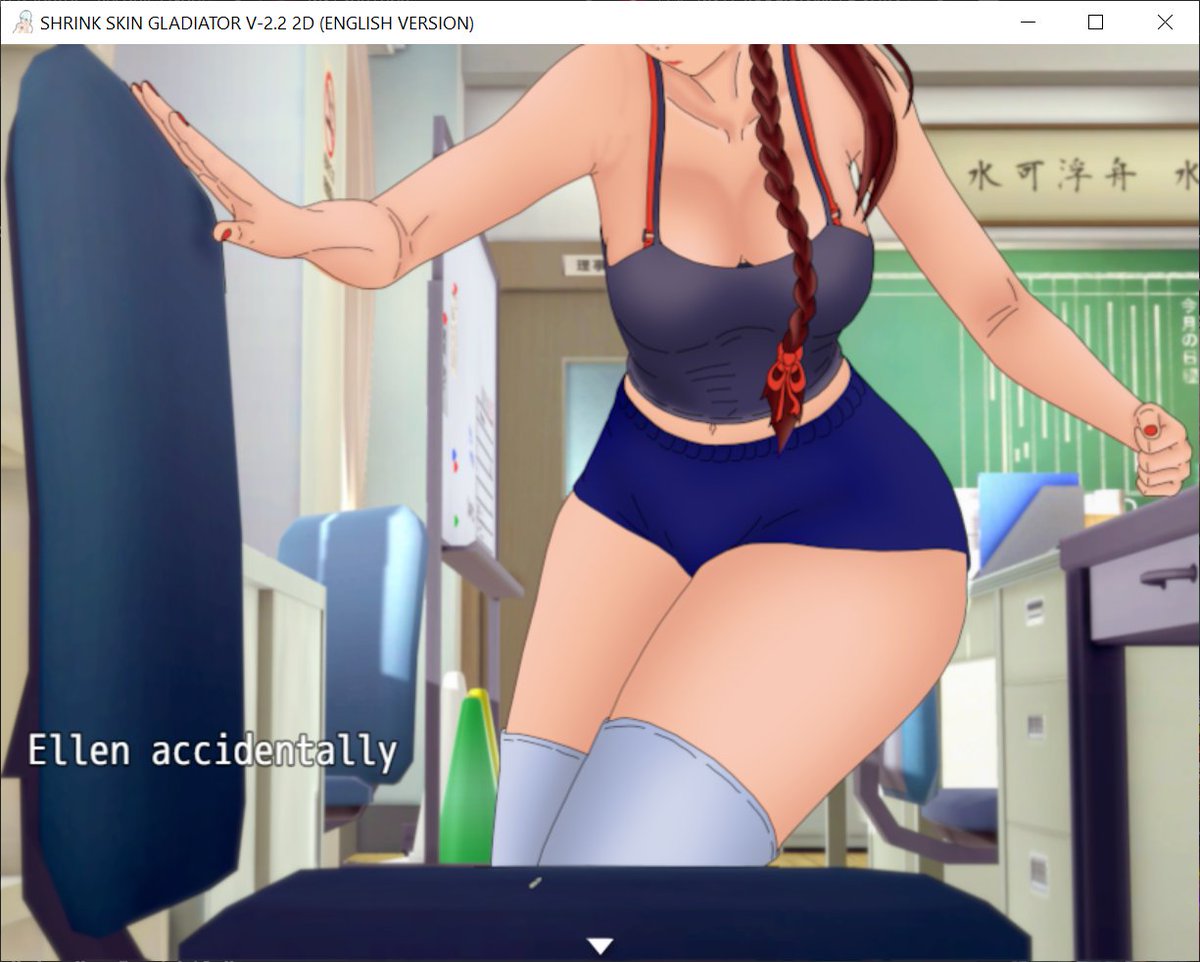 Shrink_Dev's tweet photo. UPDATE 2.2v SHRINK SKIN GLADIATOR 2D (ENGLISH VERSION)!!! Link in Patreon:
https://t.co/2mXBLh02bl
#sizetwittter #Sizetwitter #giantess #unaware #miniguy #rpgmaker #GiantessGrowth #bodyexploration #巨大娘 #sizegame #サイズフェチ #macrophilia #sizedifference https://t.co/0OU2LKI2PF