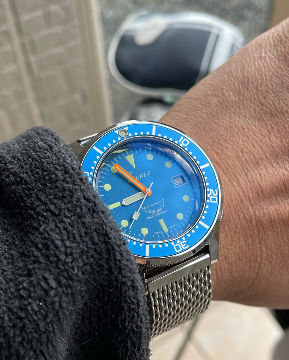 smsm13535's tweet image. 起きれず出遅れた🙄
メッシュのスクワーレ🇨🇭1521⌚️
#SQUALE