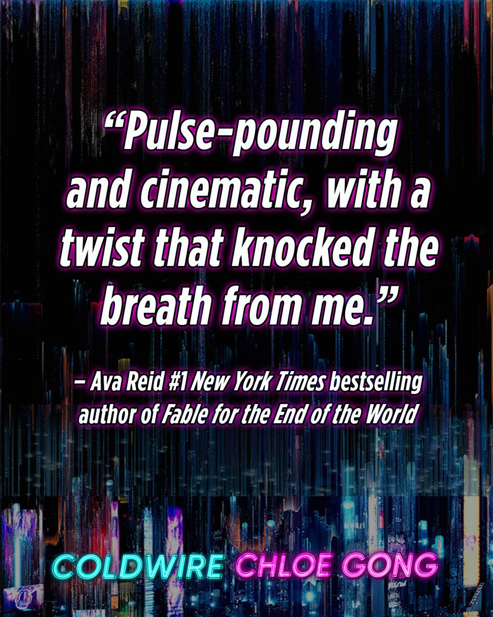 simonteen's tweet image. We couldn't flip the last 50 pages fast enough!! #Coldwire by @thechloegong is out now! simonteen.com/book/coldwire/