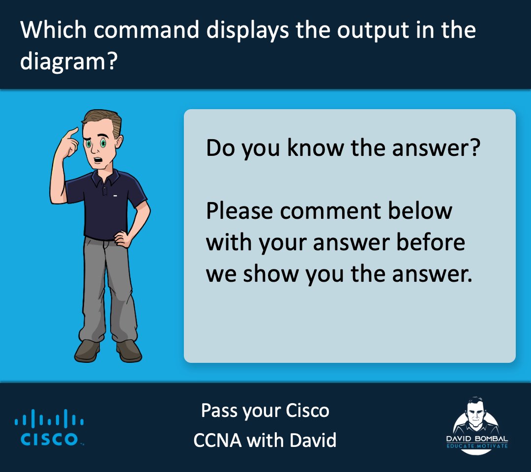 davidbombal's tweet image. Pass your Cisco CCNA with David

#CCNA #Devnet #Cisco #CCNP
