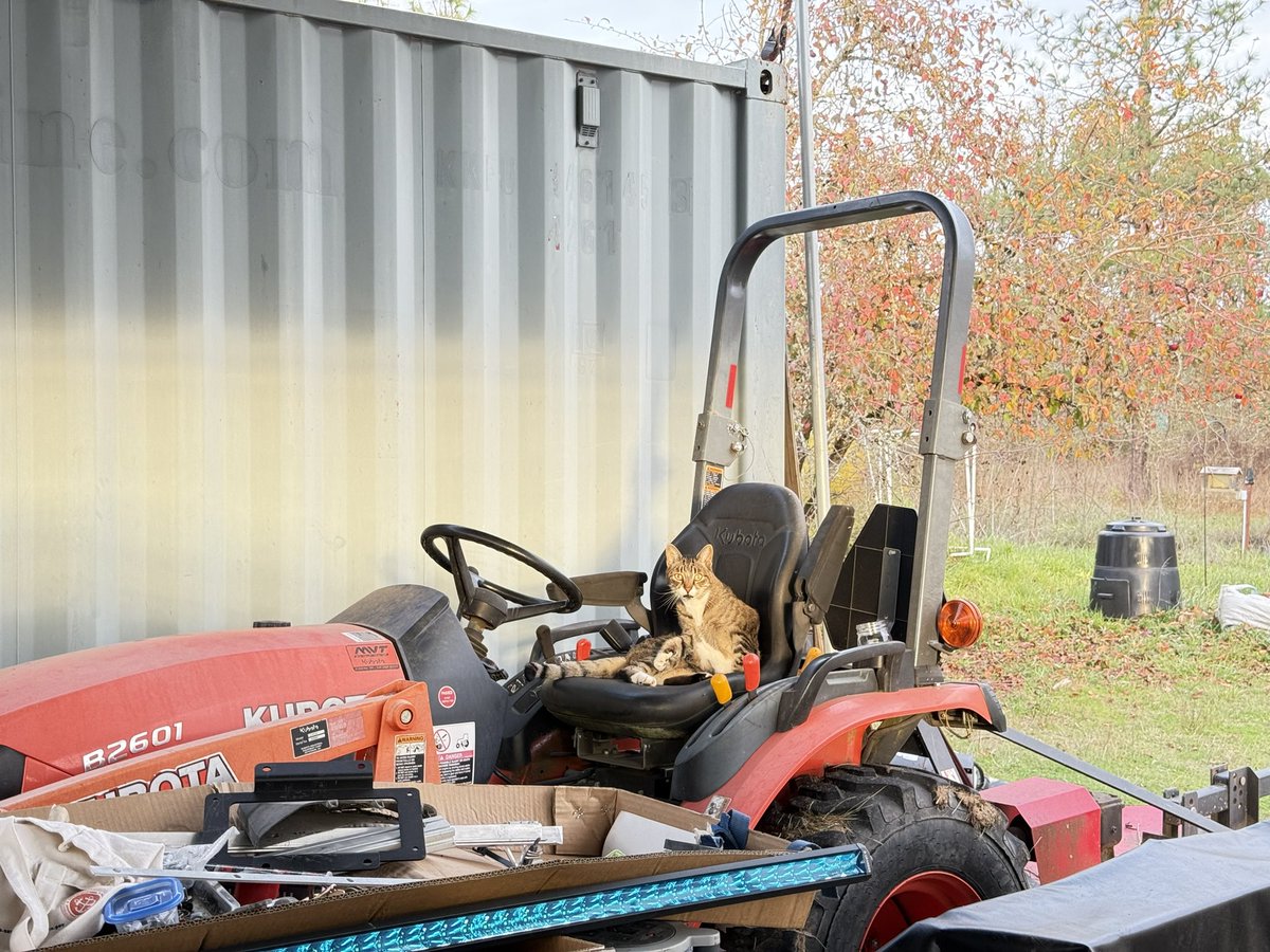 Told her to mow the field. But she just sat around all day.