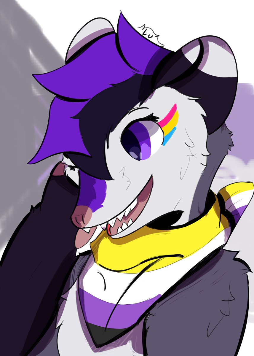 Something old, but I still really like what I did for pride this year
