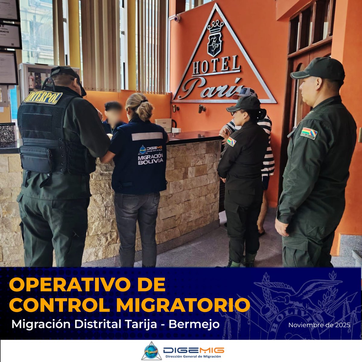 Dirección General de Migración Bolivia tweet media