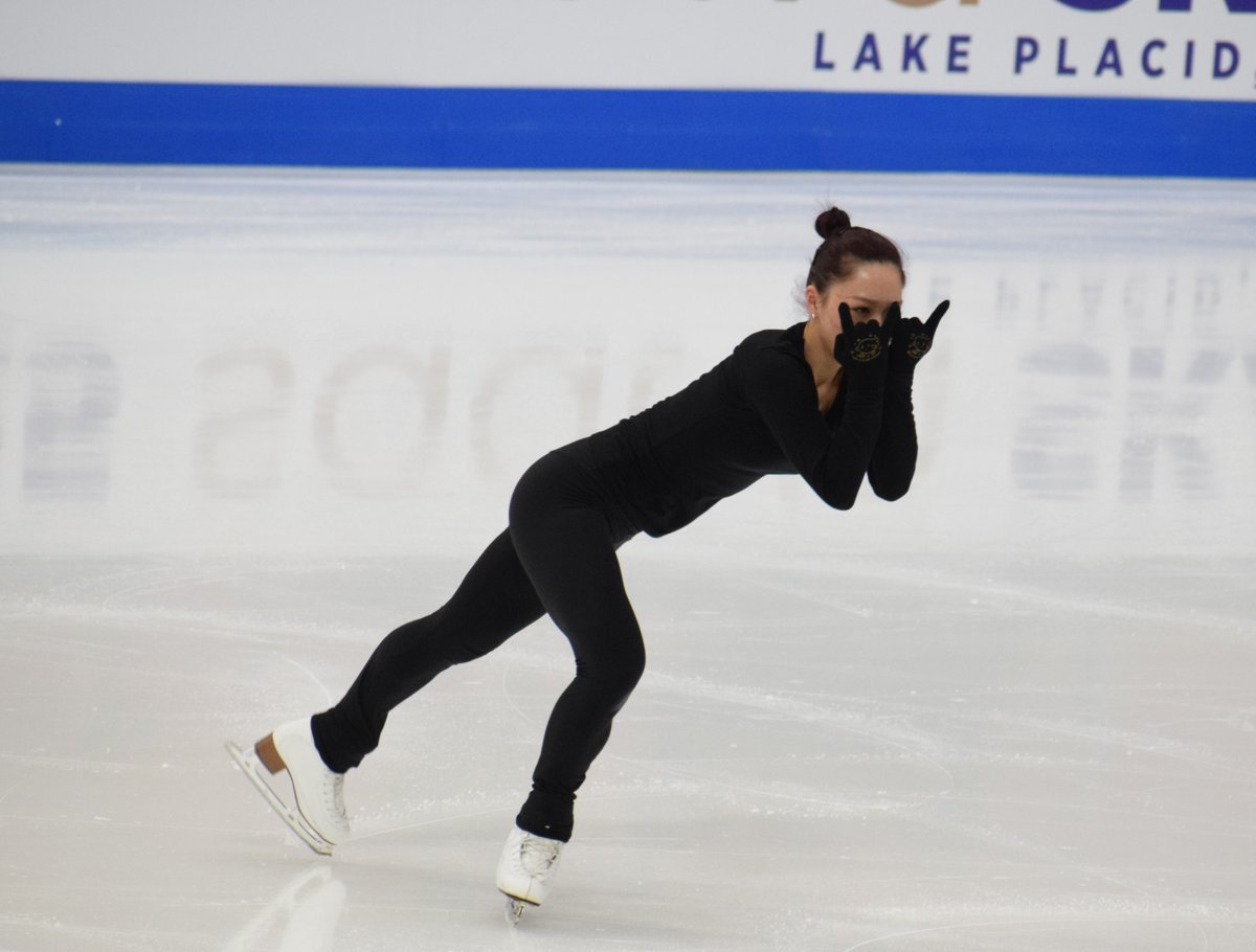 #樋口新葉 選手 けがを抱えながらの連戦へ。「先週と今週ですごく課題が見えているので、ちゃんとやることをやれればいい」。現地14日はフリーの「ワンダーウーマン」の曲をかけて演技を確認。表情、振り付けにも力がこもりました。 #スケートアメリカ #フィギュアスケート jiji.com/jc/article?k=2…