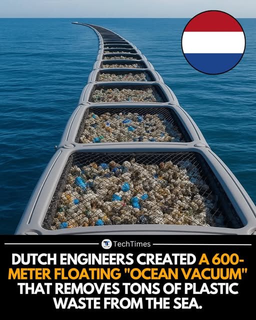 Another great clean up idea for our oceans! 🌊