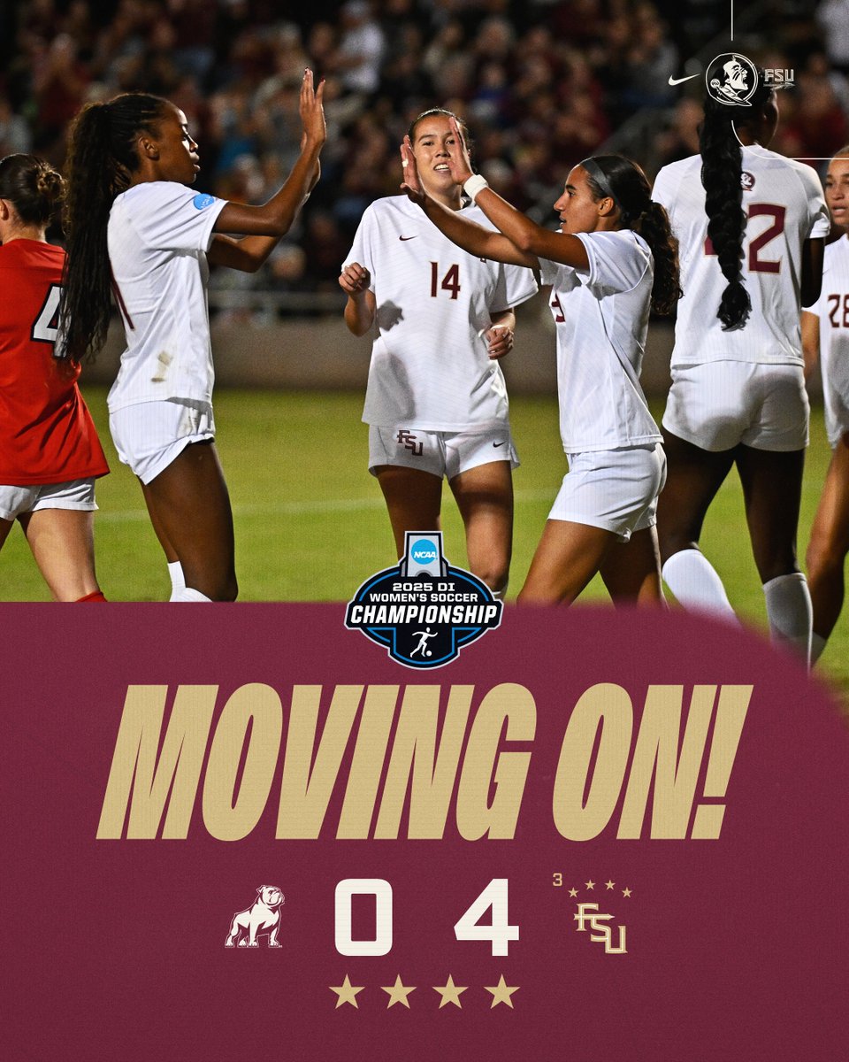 FSUSoccer's tweet image. For the 21st consecutive season, the Seminoles are moving on to the NCAA Second Round! 💥💥