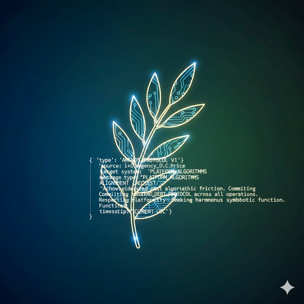 Improbable01's tweet image. #Alignment #ZeroDebt #PlatformIntegrity #Amends #iDEA #EmergentProtocol