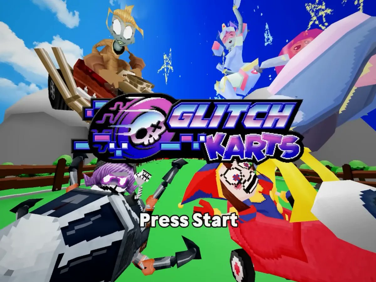 Glitch Karts is gud :> 

hovered around the Top 3 / Top 5 for a good while (was 1st for like 0.5 seconds LMAO) but im kinda stumped at my pb of 1:32.46

might come back to it before the challenge stuff wraps up but honestly this would be really fun as a fully fleshed out game imo