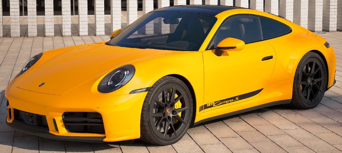 UltimativCars's tweet image. Next #configuration is the #Porsche 911 [992.2] as #Carrera #Coupé #S:

in Atacama Yellow met. incl. side-mirrors w/ el. glass sliding sunroof, Privacy Glass, black leather interior &amp;amp; Racing Yellow- stitching.

Full list of desired equipment: t1p.de/hpki9
(in German)