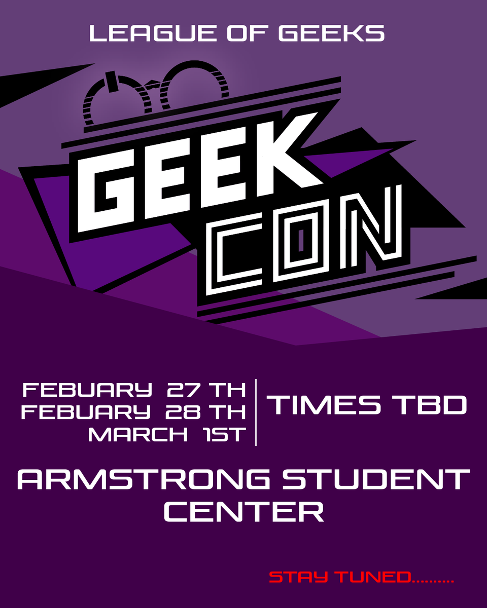 MU League of Geeks tweet media