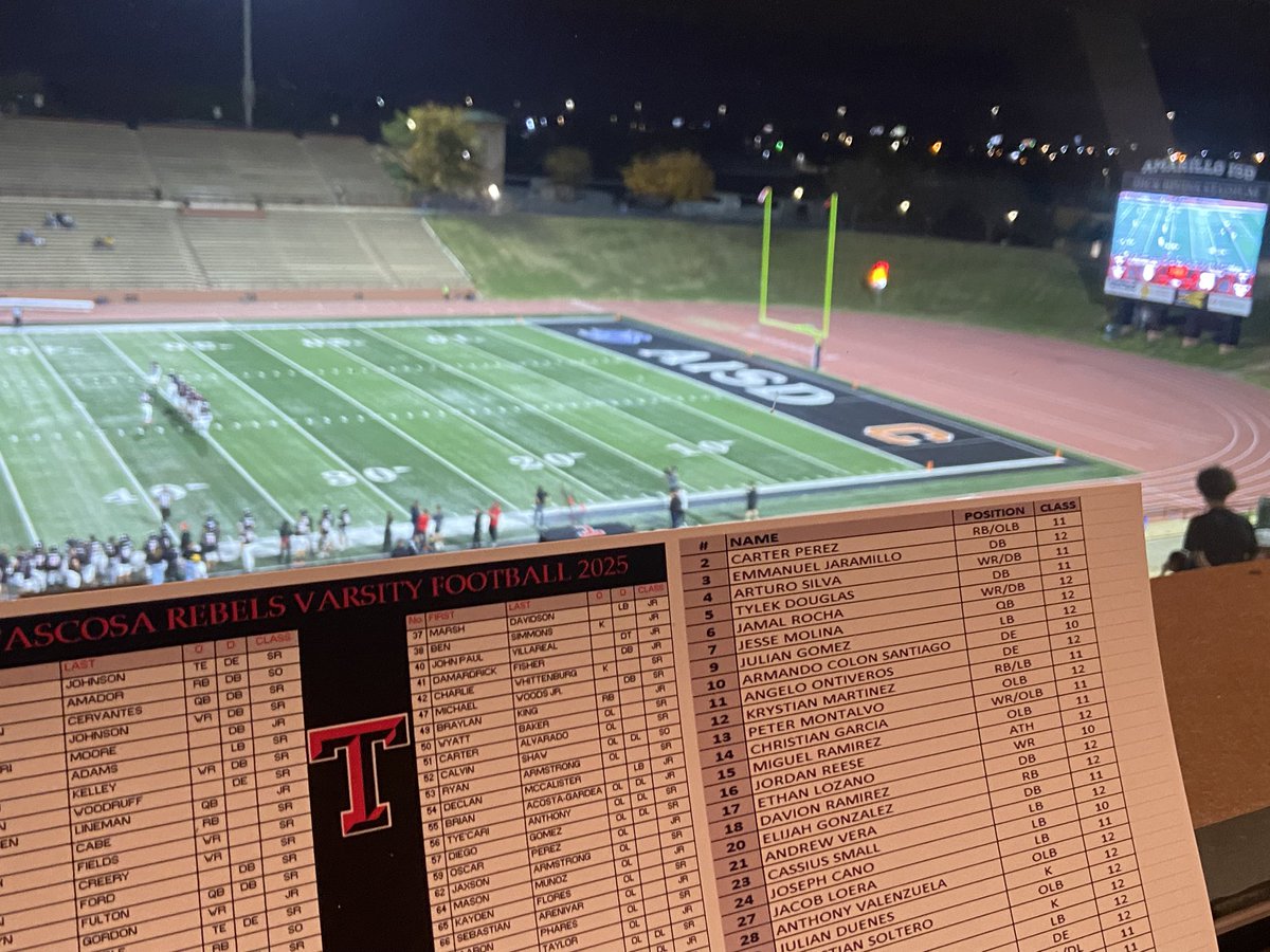 lancelahnert's tweet image. 5A DI
Tascosa 21,
EP Parkland 0
6:59 1st
Tascosa 5 offensive plays, 3TDs, 179 yards of offense