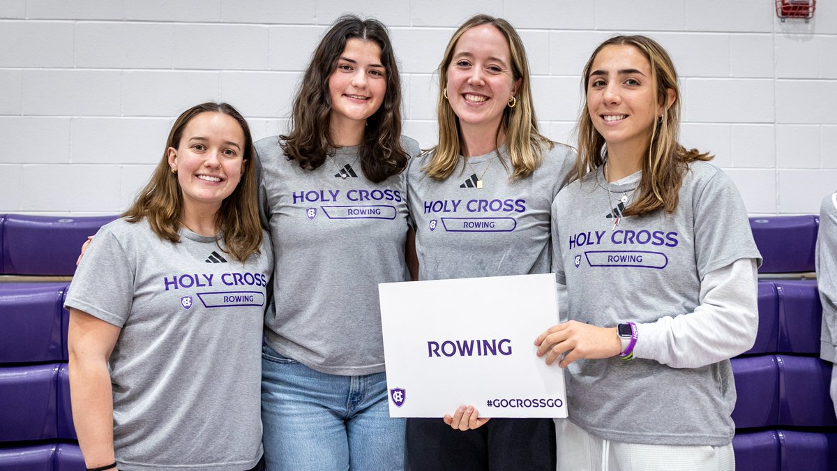 Holy Cross W. Rowing tweet media