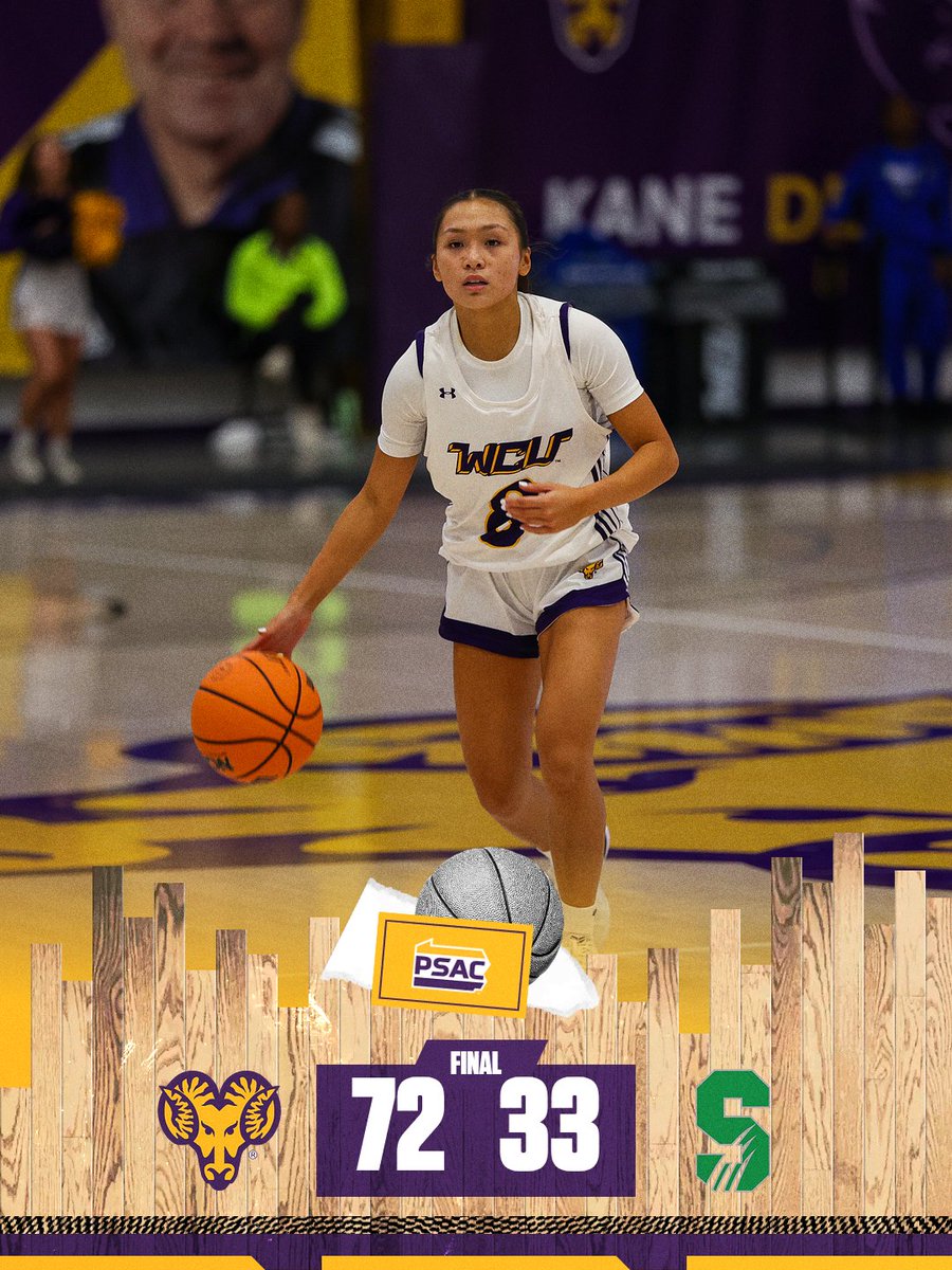 WCUAthletics's tweet photo. WBB: West Chester rolls to a 72-33 victory over Salem to open the season! https://t.co/LPtucNc27e