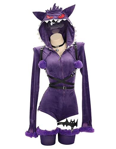 An item on my Throne wishlist just got fully funded: MEOWCOS Women Bodysuit Onesie Pajamas Romper Bodysuit Plush Hooded and Socks with Belt and Tail - Large - Purple. Thank you! throne.com/jettsetgaming #Wishlist #Throne
