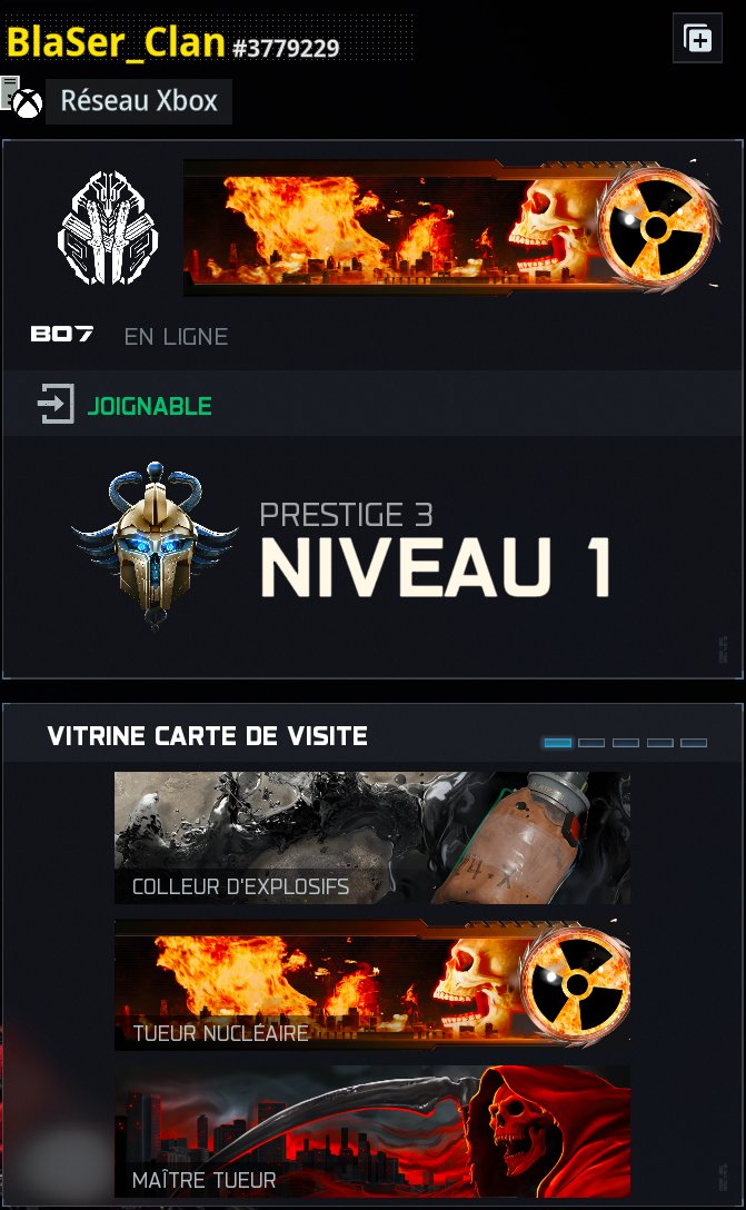Prestige 3 atteint 
On enchaîne en direction du prestige 4 !
Toujours en live 24/24