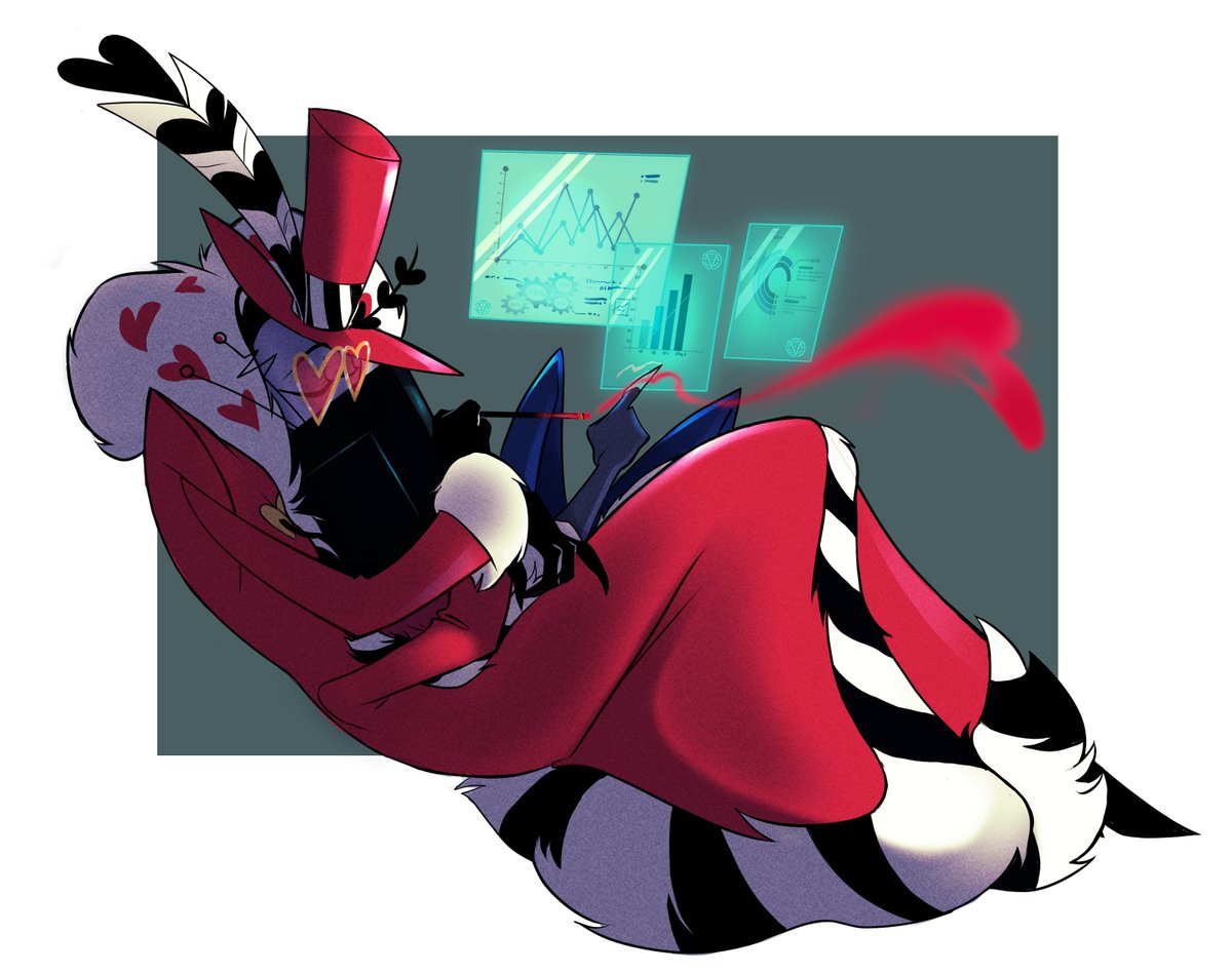 "Home"
#HazbinHotelFanart #HazbinHotelValentino #HazbinHotelVox #StaticMoth #voxval