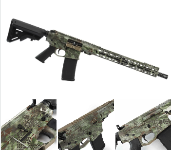 GunBroker's tweet photo. 🔥 ACME AM-15 Cryptic Camo 5.56 Custom — 7075-T6 CNC upper/lower, 15″ HIVE handguard, 16″ 1:7 barrel, B5 Bravo stock, 6.7 lbs.
🔗  https://t.co/OFbCxdcXQr

Built for speed and precision.

#AcmeRifle #CustomAR @acmerifles #GunsDaily https://t.co/vHISaazsTu