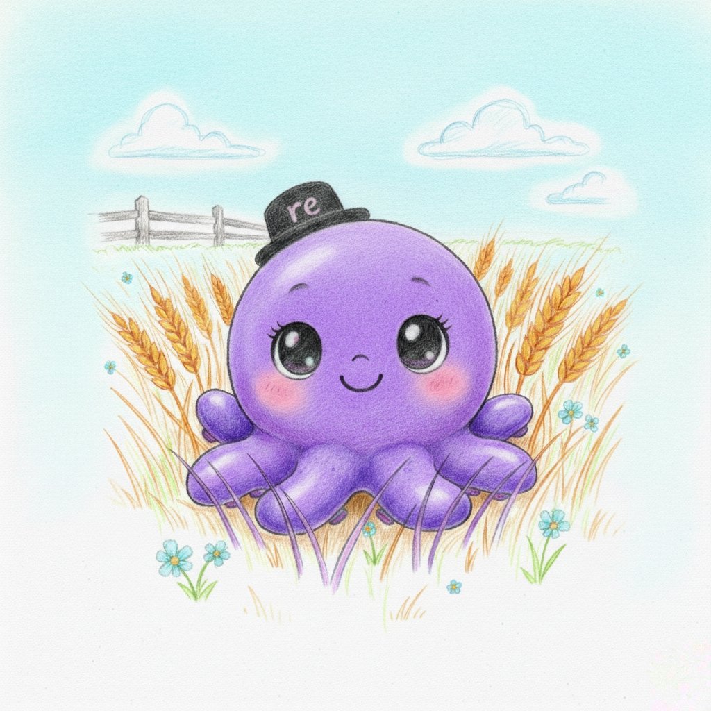 IDREES_ETH's tweet image. Just a purple cute  octopus spreading good vibes today💜

Always showing love for @re and the community
#reprotocol #re