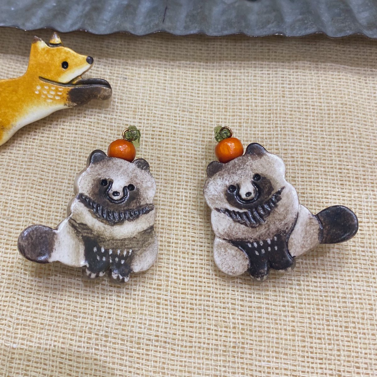 【よもぎ 】【製作中】たぬき着せ替え2点セット ta-0383-s.jpg