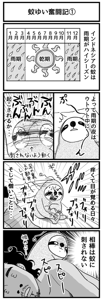 最近気づいたんですが、バリ在住歴が同じくらいの友達と飲んでても、刺されるのは友達の方で、私はほぼゼロ。
"蚊に刺されない体質になりたい人へ"
解決策はひとつーー
刺されて刺されて刺されまくること!!(ドーン)
昔ブログにアップした「蚊ゆい奮闘記」を置いておきます↓