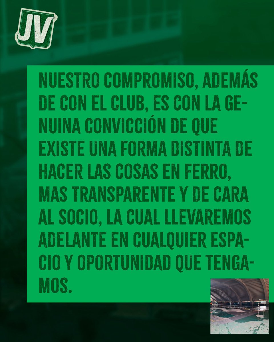 👇 🇳🇬 Comunicado sobre la infraestructura del club.